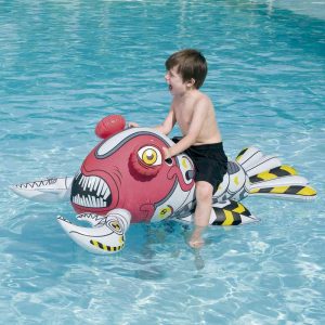 Figura hinchable cangrejo 155×86 cm