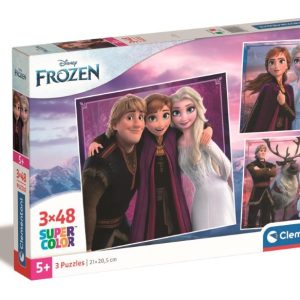 Puzzle 3×48 pzas. frozen