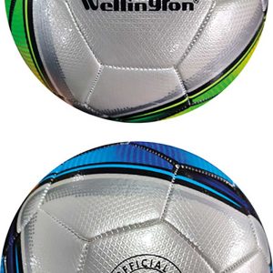 Balon futbol t-5 wellington plata