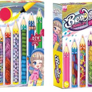 Abalorios lapices surtidos en caja