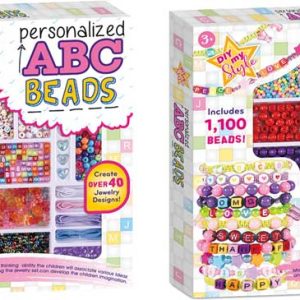 Abalorios abc 1.100 pzas surtidos