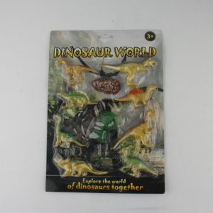 8 dinosaurios c/accesorios blister