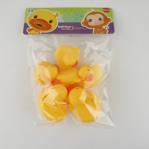6 patitos goma en bolsa