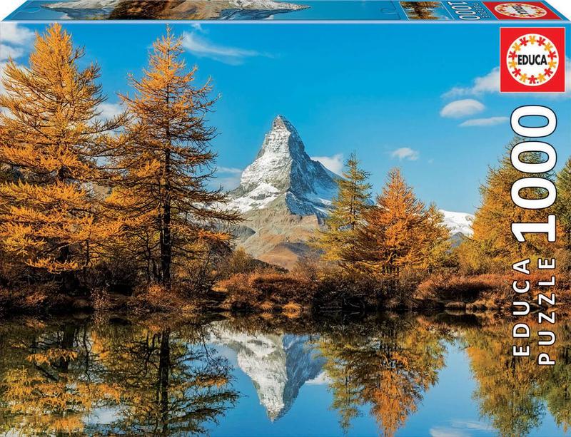 Puzzle 1000 pzas.monte cervino otoñ