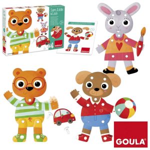 Contruye 3 personajes articulados