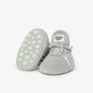 Zapatos KingsR Algodón Gripper Gris
