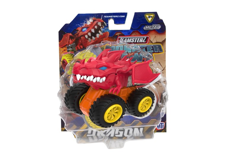 Vehículo monster jaws metal surtido