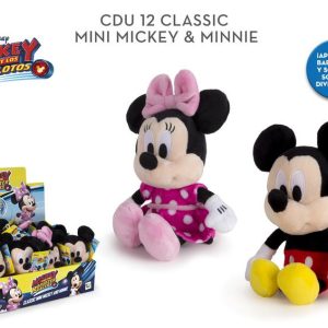 Peluche mini mickey/minnie classic