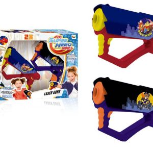 Pistolas laser dc super hero girls