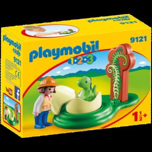 1.2.3 huevo de dinosaurio playmobil