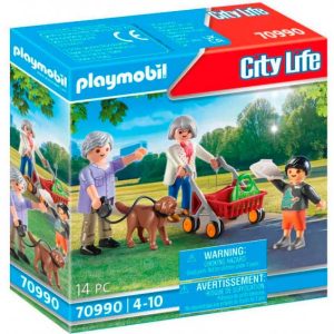 Abuelos y nieto playmobil city life