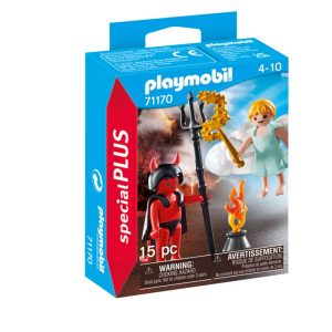 Angel y diablo playmobil