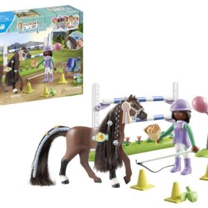 Salto caballos c/zoe y blaze playmo