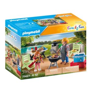 Barbacoa playmobil family fun