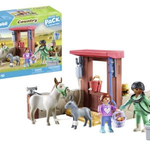 Veterinaria de granja playmobil
