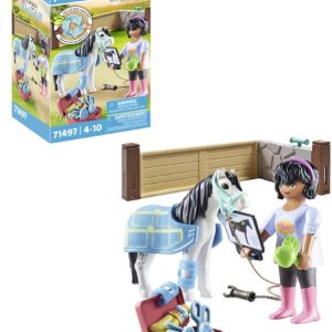 Terapeuta de caballos playmobil