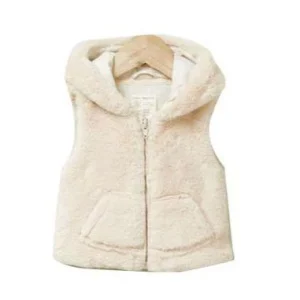 Chaleco Afelpado Zippy Osito Crudo